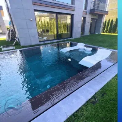 Koru Mimarlık İçin Taşmalı Havuz Yapımı