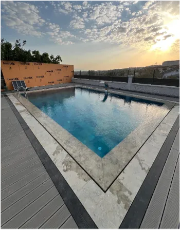 Naturel Seri Gizli Taşmalı Yüzme Havuzu